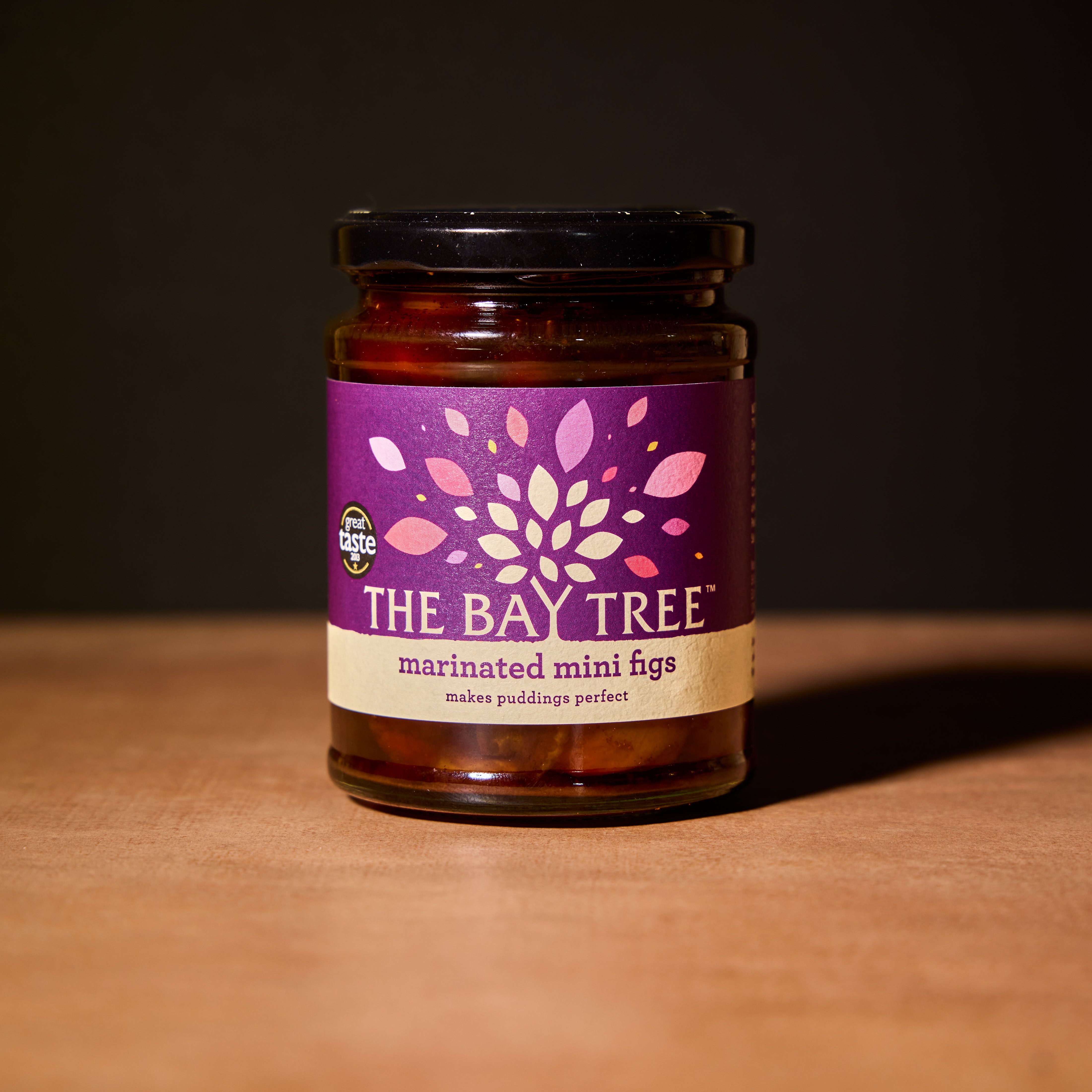 The Bay Tree marinated mini figs, 330g jar